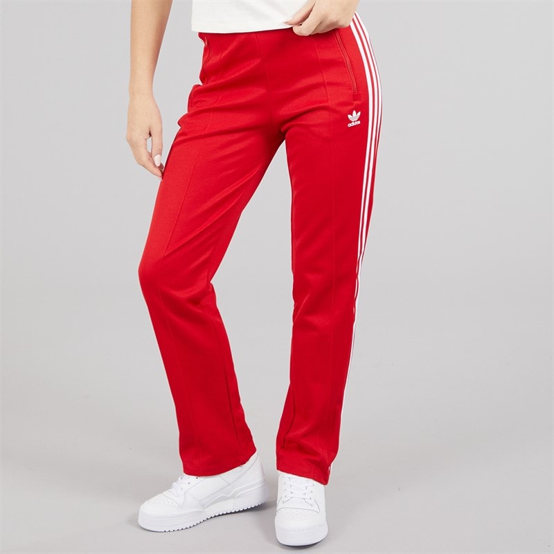 adidas Originals Womens Adicolor Classics Beckenbauer Track Pants Better Scarlet/White - Image 3