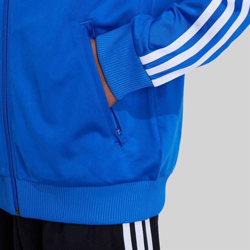 adidas Originals Junior Adicolor Firebird Track Top Blue - Image 4