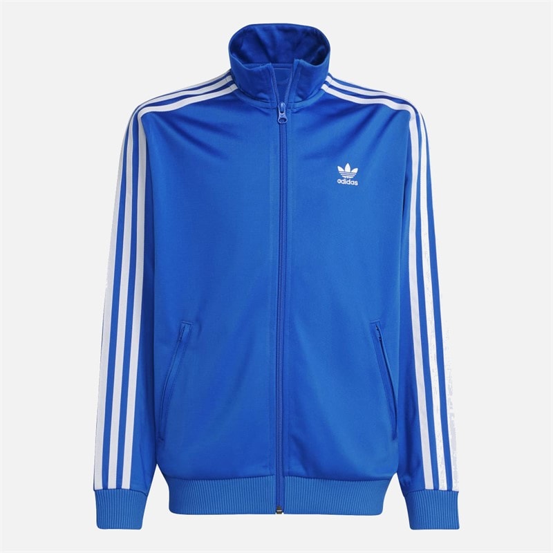 adidas Originals Junior Adicolor Firebird Track Top Blue - Image 5