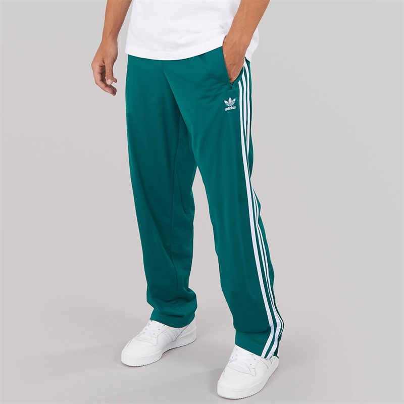 adidas Originals Mens Adicolor Trefoil Firebird Classics Track Pants Legacy Teal