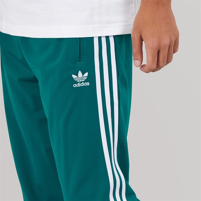 adidas Originals Mens Adicolor Trefoil Firebird Classics Track Pants Legacy Teal - Image 3
