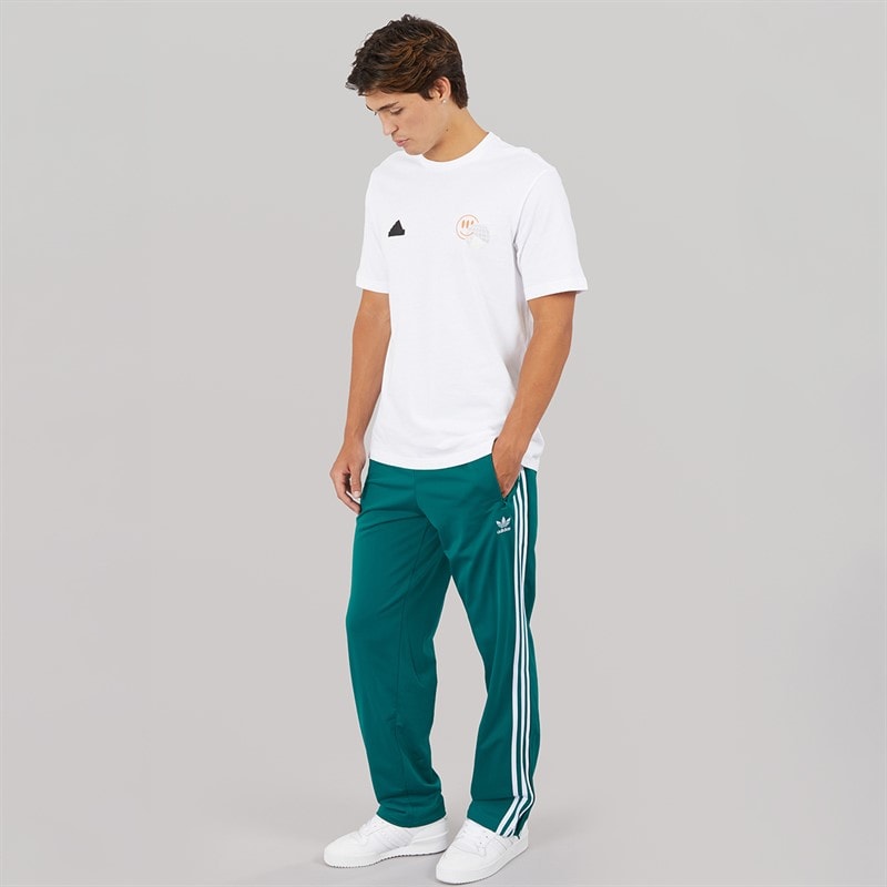 adidas Originals Mens Adicolor Trefoil Firebird Classics Track Pants Legacy Teal - Image 4