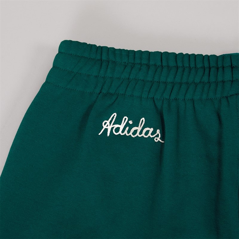 adidas Originals Mens Chain Stitch Loose Fit Joggers Aurora Ivy - Image 5