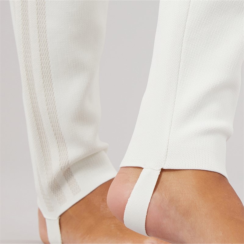 adidas Originals Womens Knitted Track Pants Off White - Image 5