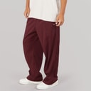 adidas Originals Mens Premium Trefoil Baggy Fit Track Pants Better Scarlet