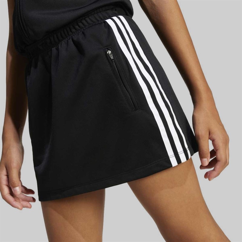 adidas Originals Junior Girls Trefoil Firebird Dress Black - Image 5