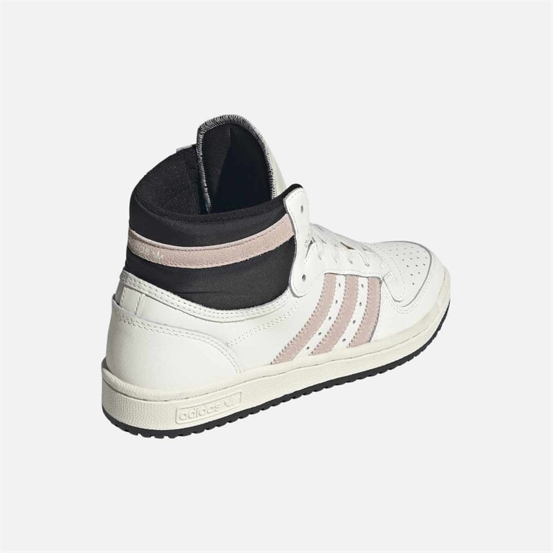 adidas Originals Womens Top Ten RB High Trainers Off White/Wonder Taupe/Core Black - Image 3