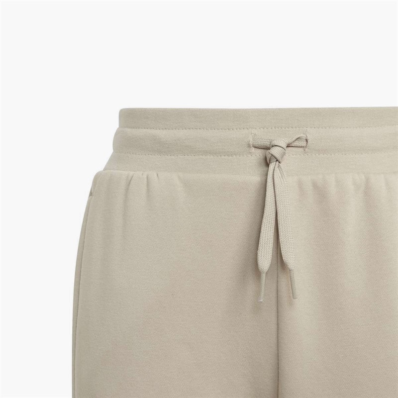 adidas Originals Junior Adicolor Trefoil Joggers Wonder Beige/White - Image 4