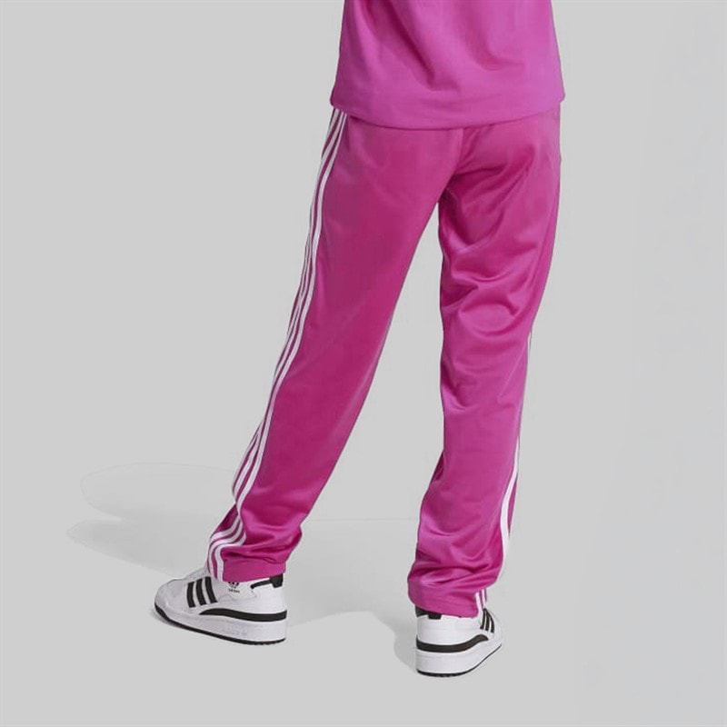 adidas Originals Junior Girls Adicolor Firebird Tracksuit Bottoms Semi Lucid Fuchsia - Image 2