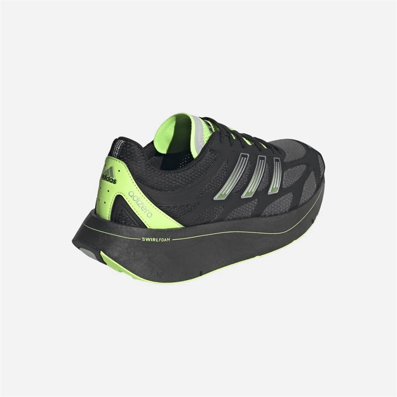 adidas Originals Adizero Aruku Trainers Core Black/Grey Four/Signal Green - Image 3