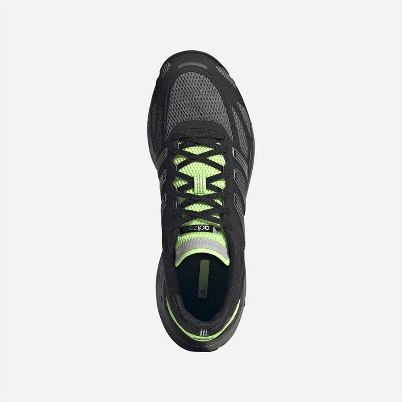 adidas Originals Adizero Aruku Trainers Core Black/Grey Four/Signal Green - Image 4