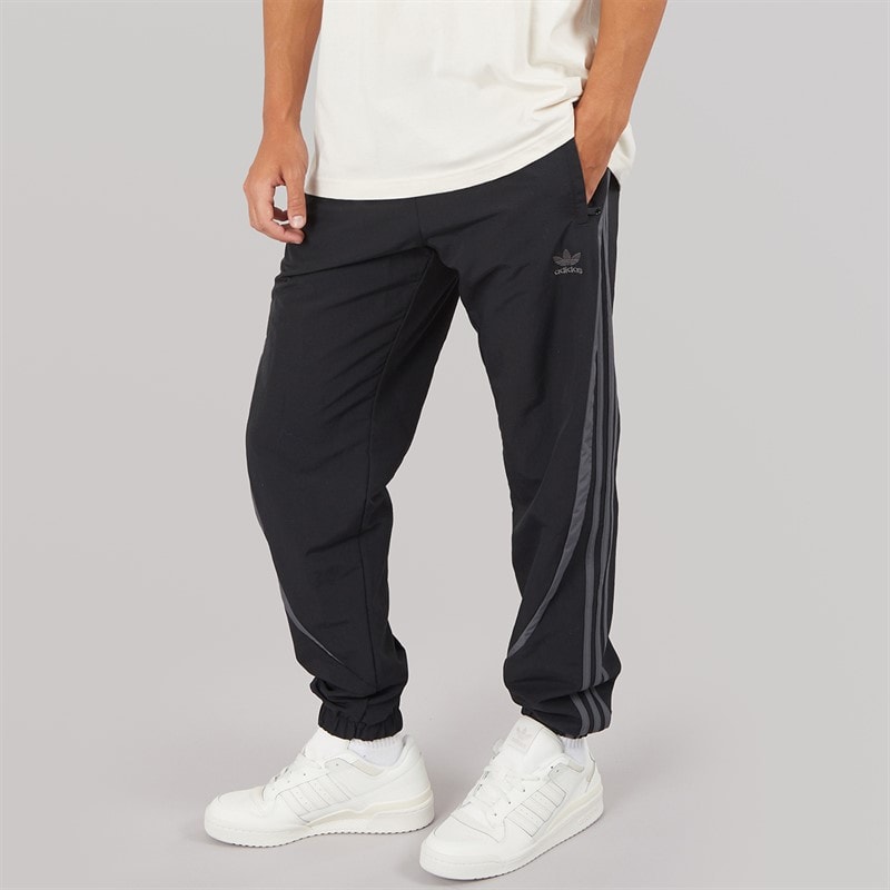 adidas Originals Mens Archive Track Pants Black/Grey Five
