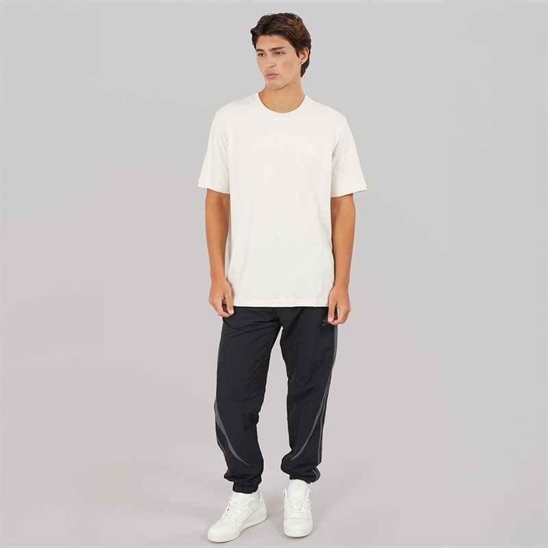 adidas Originals Mens Archive Track Pants Black/Grey Five - Image 4