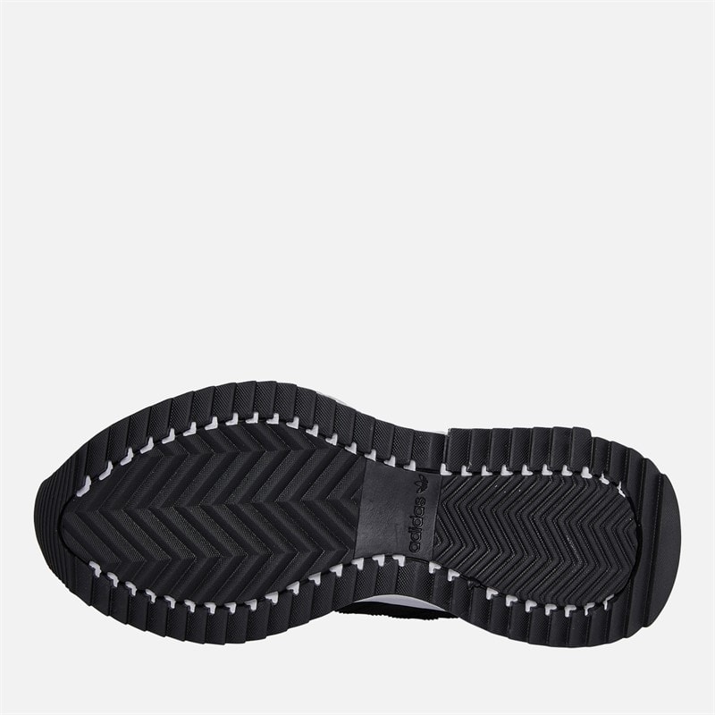 adidas Originals Junior Retropy F2 Trainers Black/Black/Equipment Green - Image 2