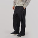 adidas Originals Mens Premium Trefoil Baggy Fit Track Pants Black/Black