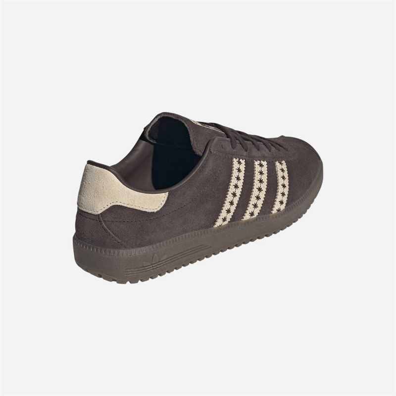 adidas Originals Womens Bermuda Trainers Dark Brown/Magic Beige/Gum - Image 3