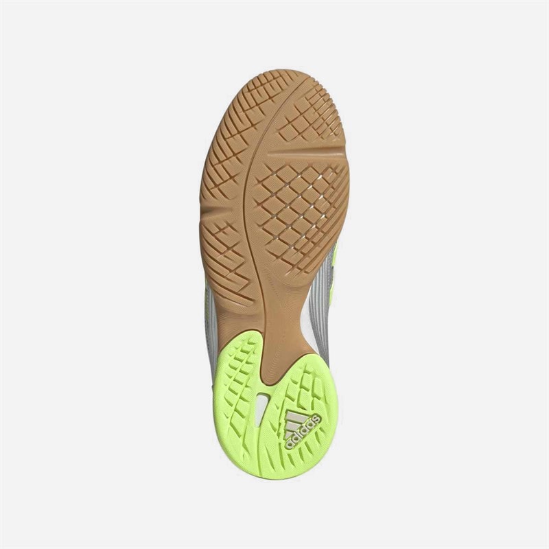 adidas Originals Womens Predator Sala Trainers Silver Metallic/Signal Green/Cloud White - Image 2