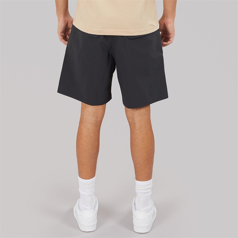 adidas Originals Mens Premium Essentials Utility Cargo Shorts Black - Image 2