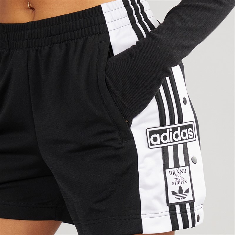 adidas Originals Womens Adibreak Shorts Black - Image 3