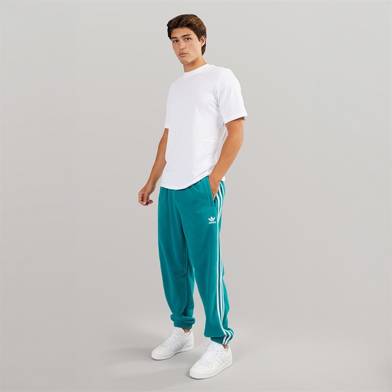 adidas Originals Mens Adicolor 3-Stripes Joggers a Legacy Teal - Image 4