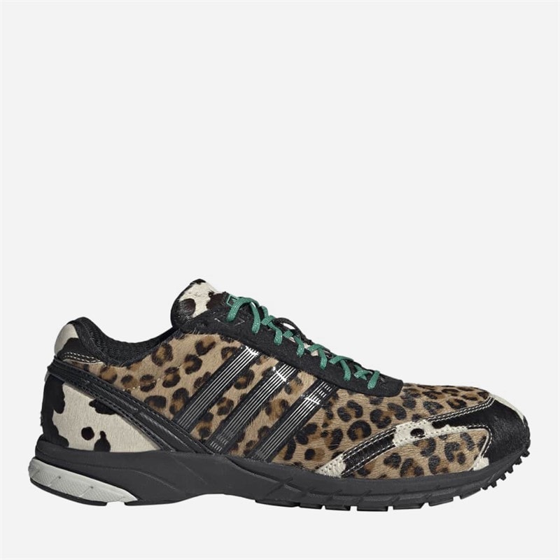 adidas Originals Womens Adizero Adios OG Leopard Trainers Core Black/Core Black/Off White