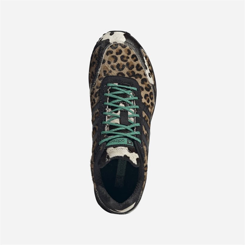 adidas Originals Womens Adizero Adios OG Leopard Trainers Core Black/Core Black/Off White - Image 4
