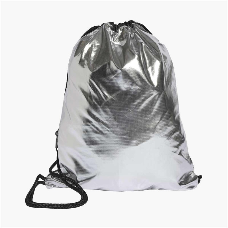 adidas Originals EQT Equipment Gym Sack Silver Metallic/Black - Image 2