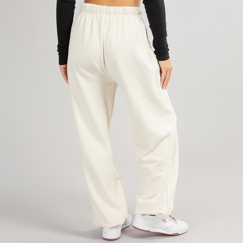 adidas Originals Womens Athletic Department Graphic Loose Fit Joggers Wonder White - Image 2