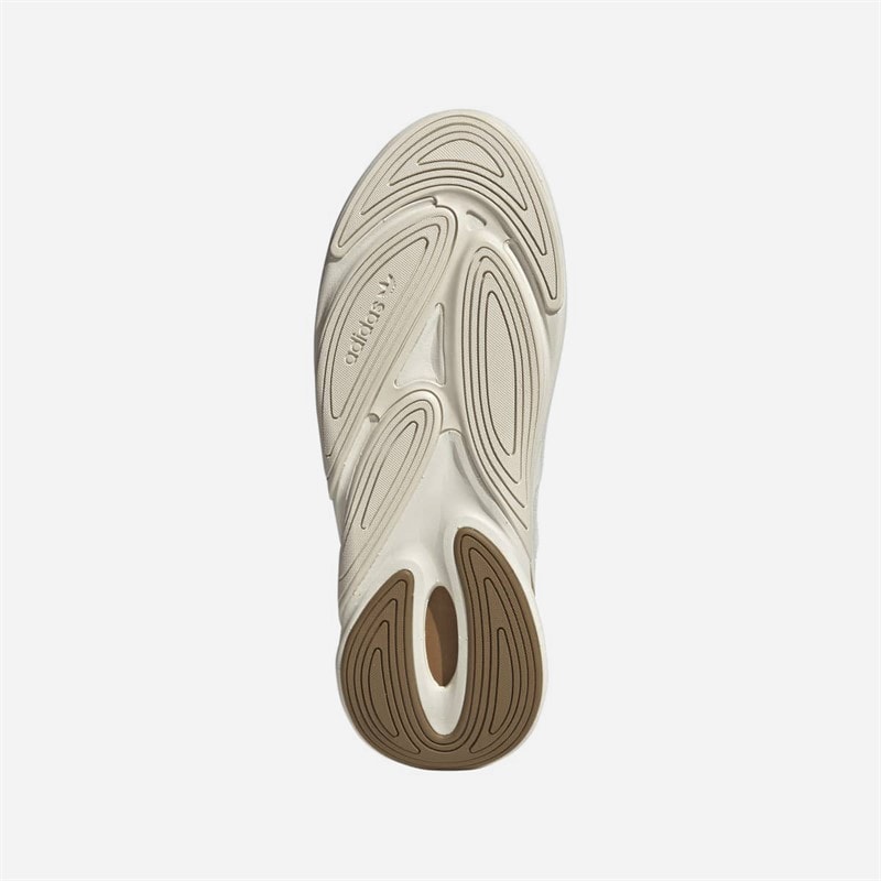 adidas Originals Mens Ozelia Trainers Off White/Cream White/Savanna - Image 2