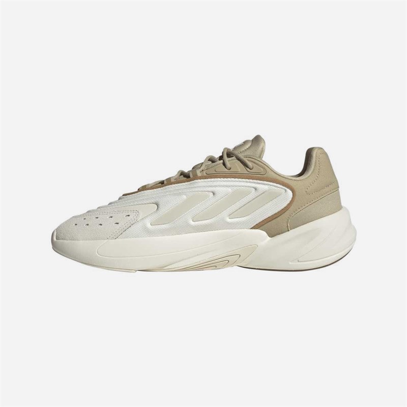 adidas Originals Mens Ozelia Trainers Off White/Cream White/Savanna - Image 5