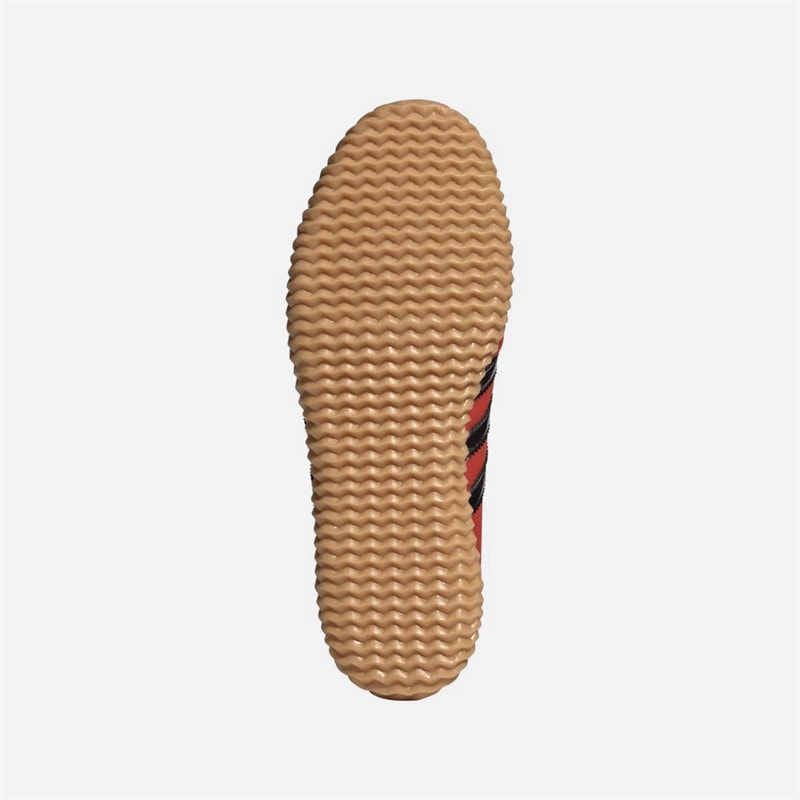 adidas Originals Womens Volley Plimsole Trainers Collegiate Orange/Core Black/Gum - Image 2