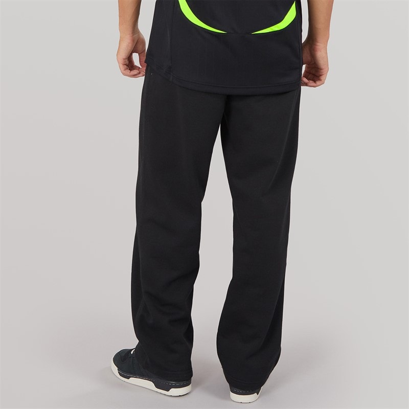 adidas Originals Mens Trefoil Logo Essentials Joggers Black/Grey Six - Image 2