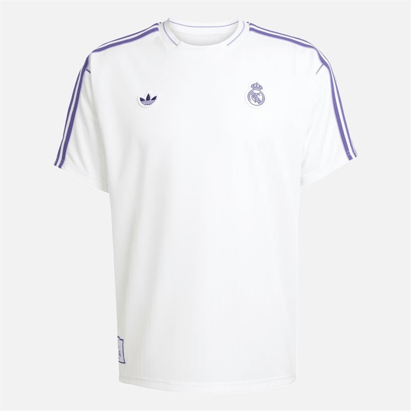 adidas Originals RMCF Real Madrid Icon Jersey White