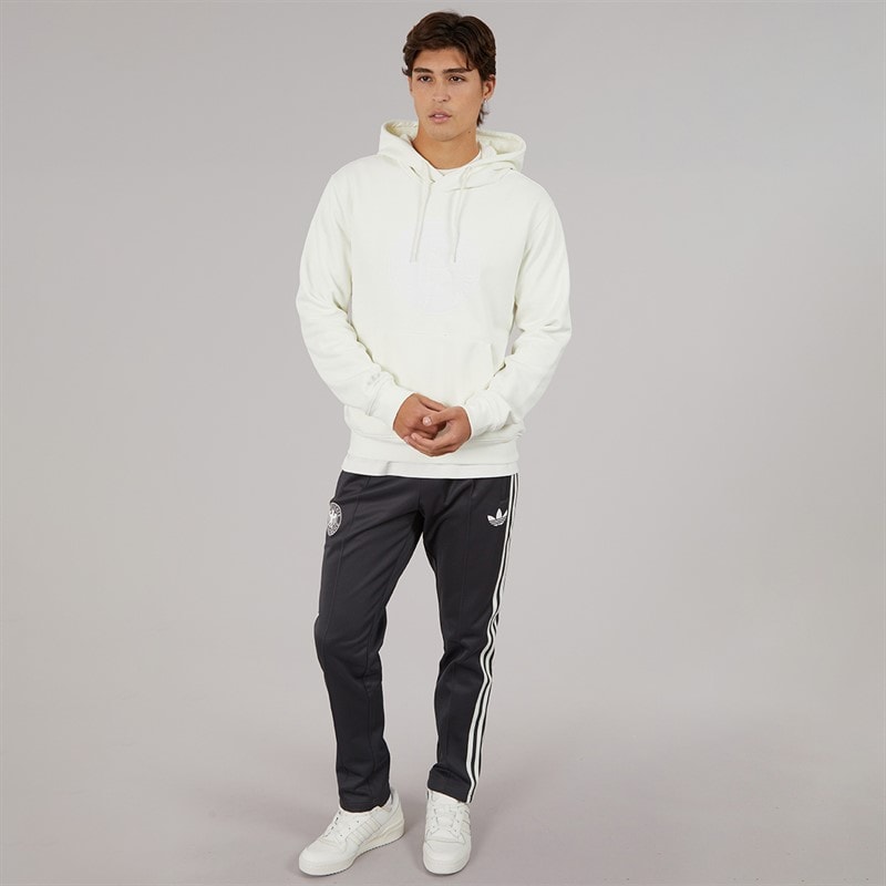 adidas Originals Mens DFB Germany 125th Anniversary Hoodie Off White - Image 4