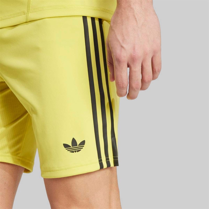 adidas Originals Mens Trefoil 25/26 Pro Shorts Pure Sulfur - Image 3