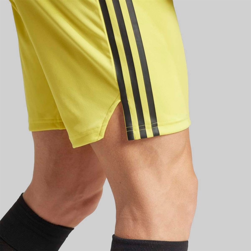 adidas Originals Mens Trefoil 25/26 Pro Shorts Pure Sulfur - Image 5