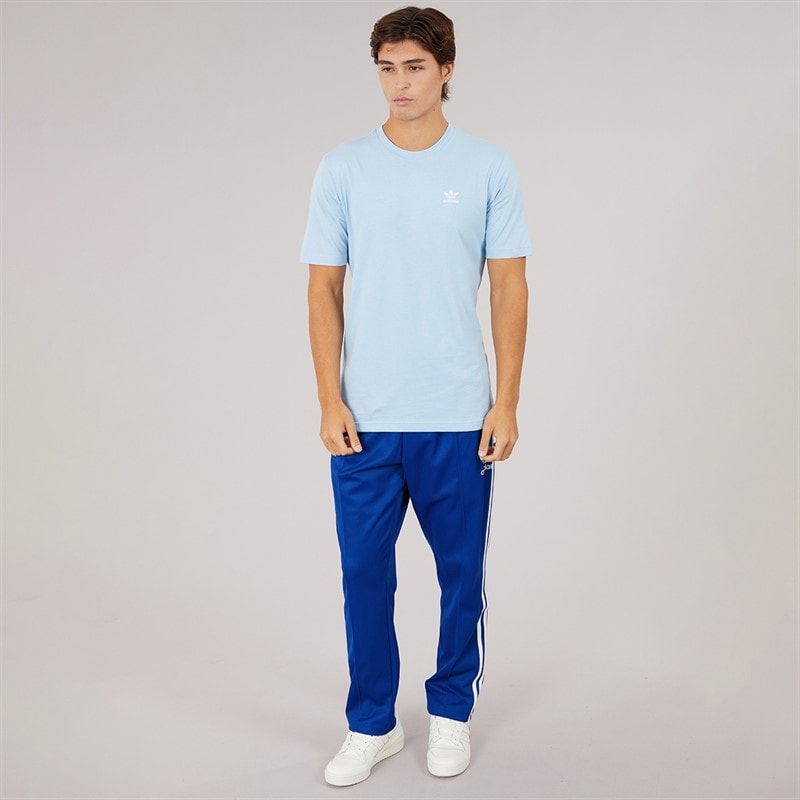 adidas Originals Mens FIGC Italy Beckenbauer Track Pants Royal Blue - Image 4