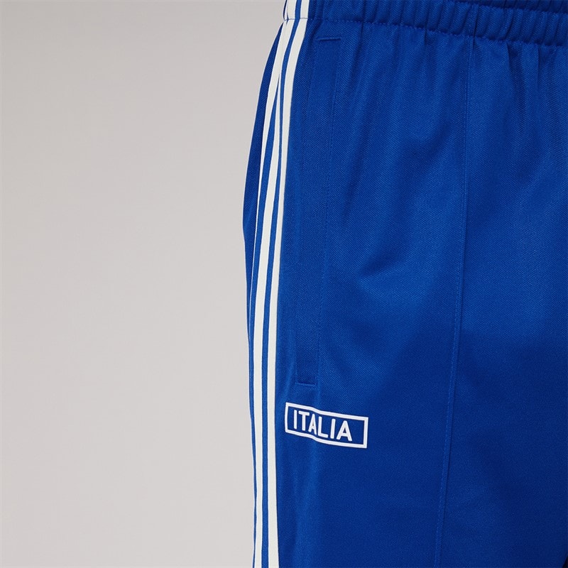 adidas Originals Mens FIGC Italy Beckenbauer Track Pants Royal Blue - Image 5