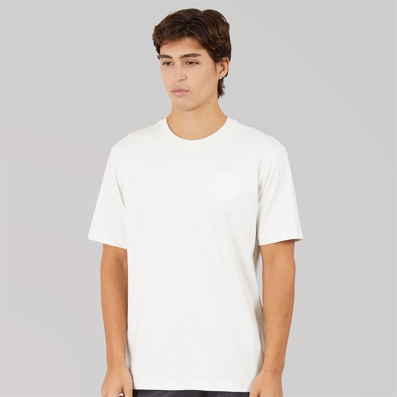adidas Originals Mens DFB Germany 125th Anniversary T-Shirt Cloud White