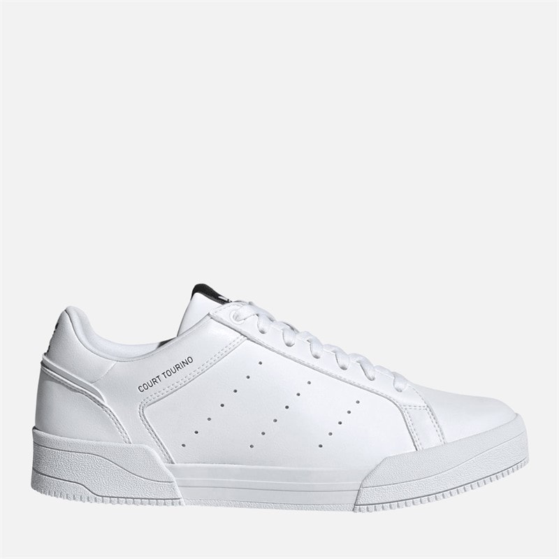 adidas Originals Court Tourino Trainers Footwear White/Footwear White/Core Black