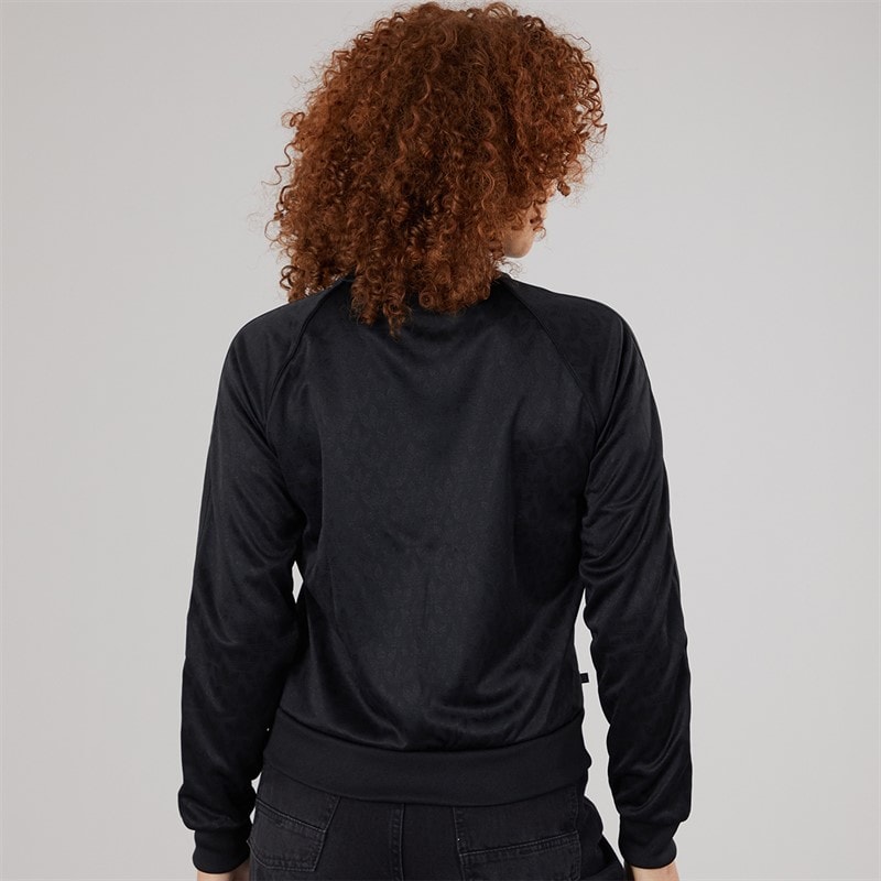 adidas Originals Womens Women Superstar Track Top Black - Image 2