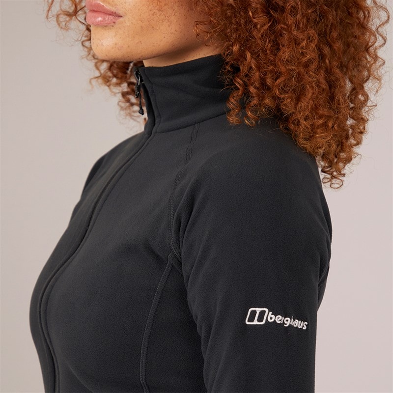 Berghaus Womens Arnside Full Zip Fleece Jacket Black - Image 3