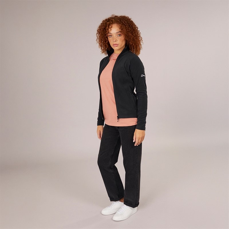 Berghaus Womens Arnside Full Zip Fleece Jacket Black - Image 4