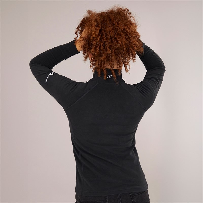 Berghaus Womens Arnside Half Zip Fleece Black - Image 2