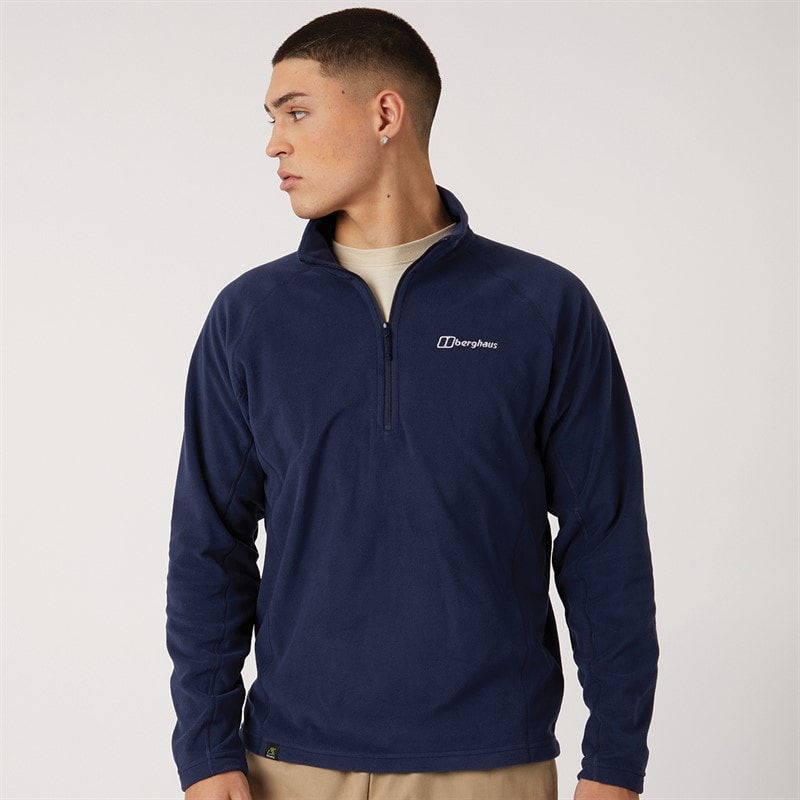 Berghaus Mens Arnside Half Zip Fleece Dusk - Image 1