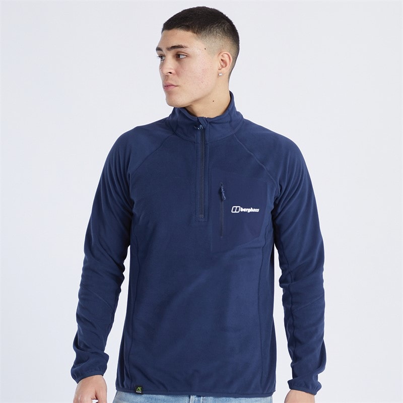 Berghaus Mens Tathwell Half Zip Fleece Dusk - Image 1