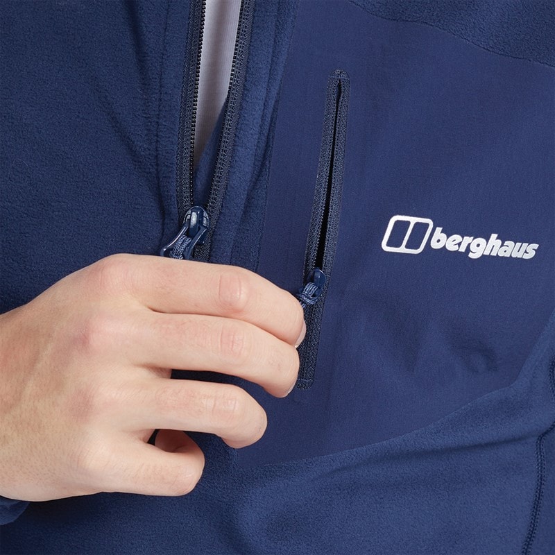 Berghaus Mens Tathwell Half Zip Fleece Dusk - Image 3
