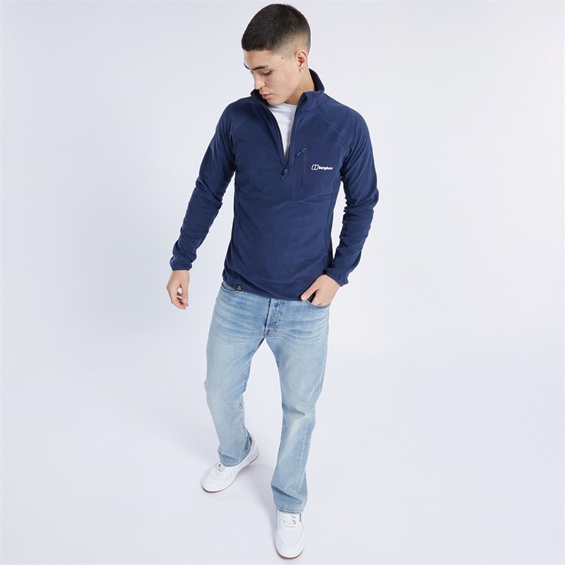 Berghaus Mens Tathwell Half Zip Fleece Dusk - Image 4