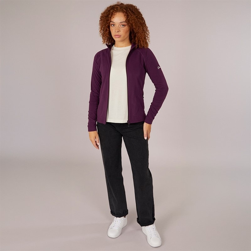 Berghaus Womens Arnside Full Zip Fleece Jacket Winter Bloom - Image 4