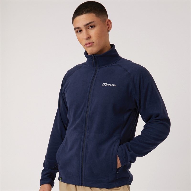 Berghaus Mens Arnside Full Zip Fleece Jacket Dusk - Image 1